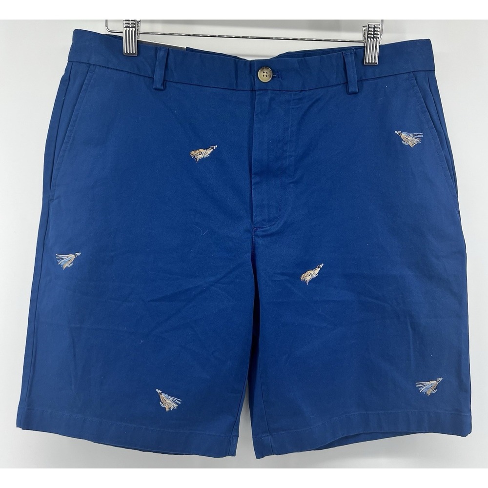 Vineyard Vines Breaker Shorts Tagged 36 Measure 37 9" Inseam Fly Fishing Lures